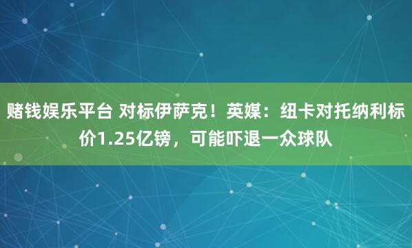 赌钱娱乐平台 对标伊萨克！英媒：纽卡对托纳利标价1.25亿镑，可能吓退一众球队