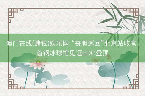 澳门在线(赌钱)娱乐网 “丧胆巡回”北京站收官 首钢冰球馆见证EDG登顶