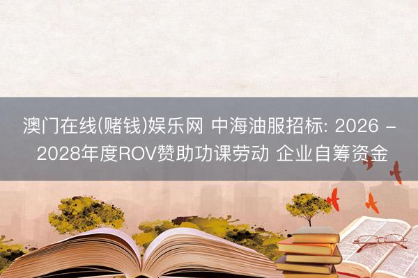 澳门在线(赌钱)娱乐网 中海油服招标: 2026 - 2028年度ROV赞助功课劳动 企业自筹资金